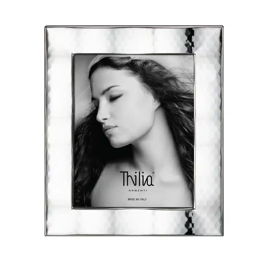 Thilia cornice argentata Dune 10x15 cm cod. 453409
