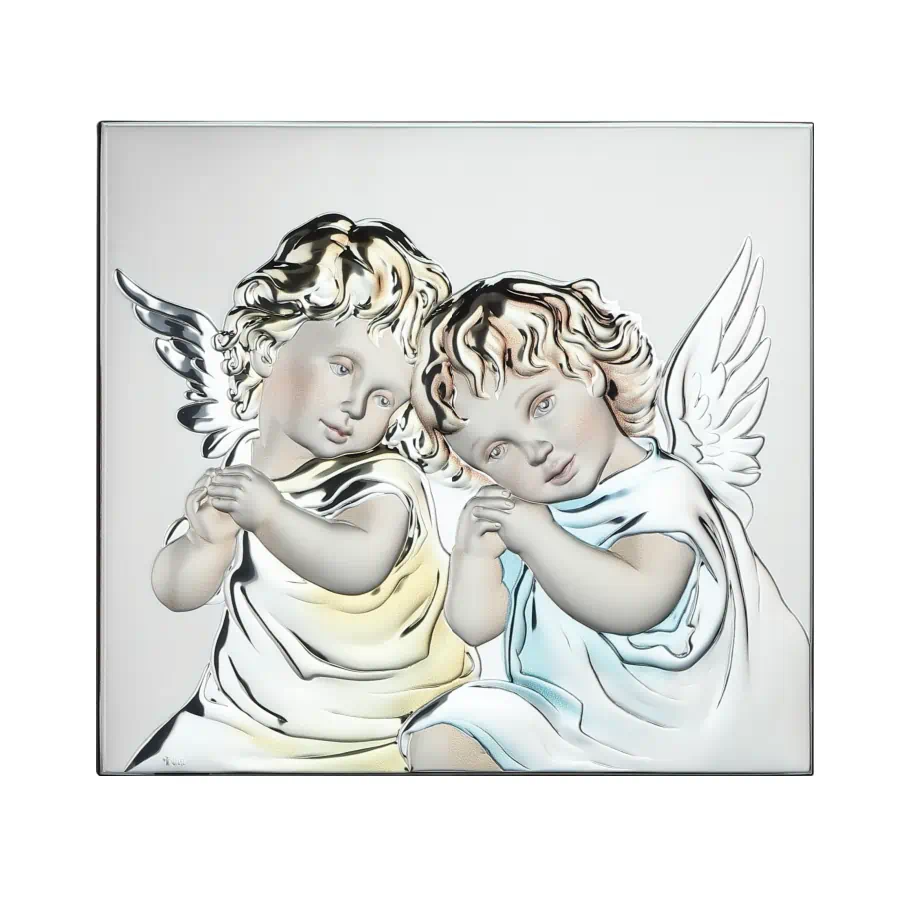 Thilia pannello Angeli cm 38x34,5 colorato cod. 453437