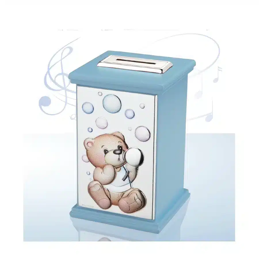Thilia salvadanaio con carillon celeste cod. 453453