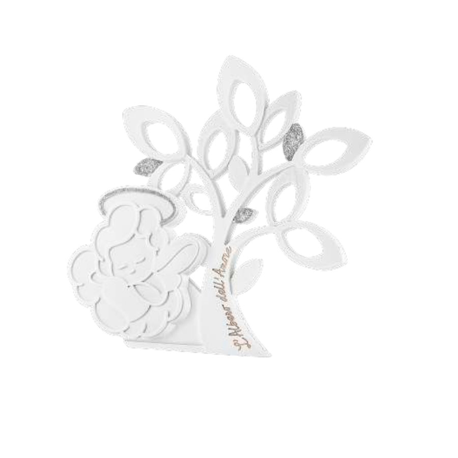 BONGELLI ALBERO ANGELO 10X10 BIANCO cod. ME2388 1