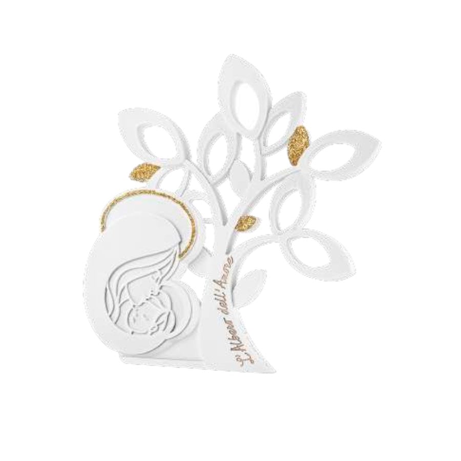 BONGELLI ALBERO MADONNA 14X17 BIANCO cod. ME2387 2