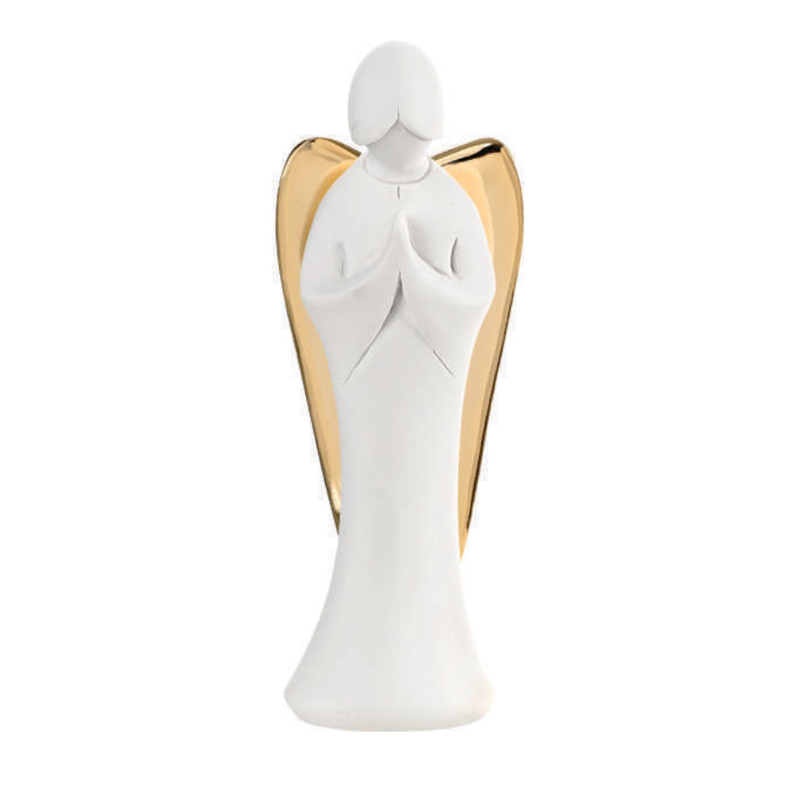 BONGELLI ANGELO PREGA STILIZZATO ORO H. 12 cod. ME1700 1OR