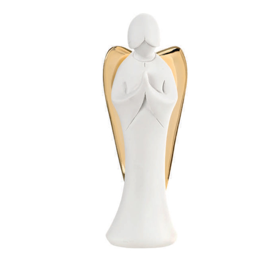 BONGELLI ANGELO PREGA STILIZZATO ORO H. 16 cod. ME1700 2OR