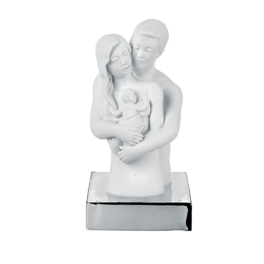 BONGELLI BOMBONIERA BUSTO FAMIGLIA H.15 cod. ME2077 AG