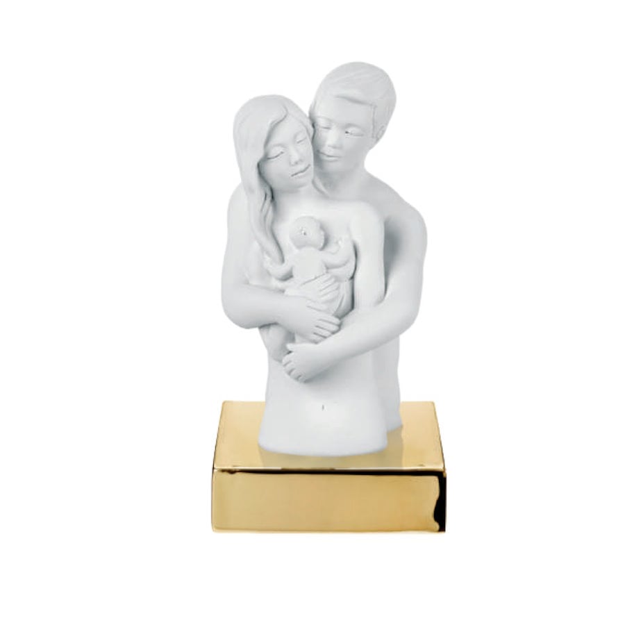 BONGELLI BOMBONIERA BUSTO FAMIGLIA H.15 cod. ME2077 OR