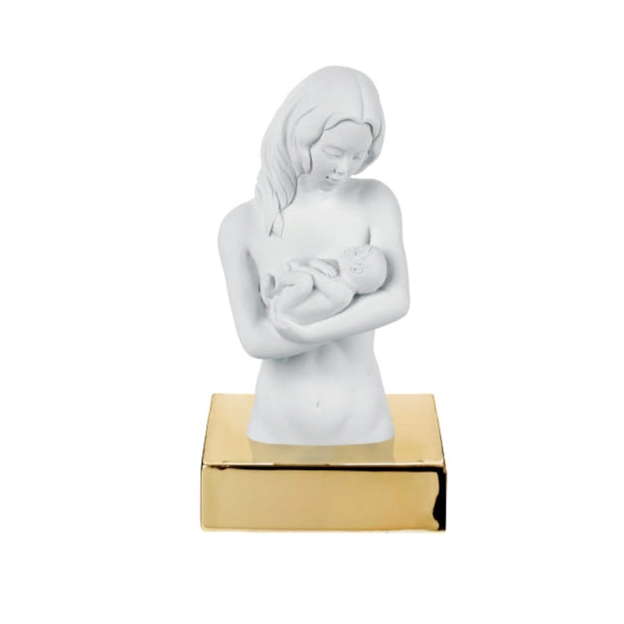 BONGELLI BOMBONIERA BUSTO MATERNITA' H.15 cod. ME2078 OR