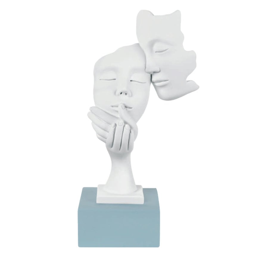 BONGELLI BOMBONIERA FACE COPPIA H.20 cod. ME2074 CZ