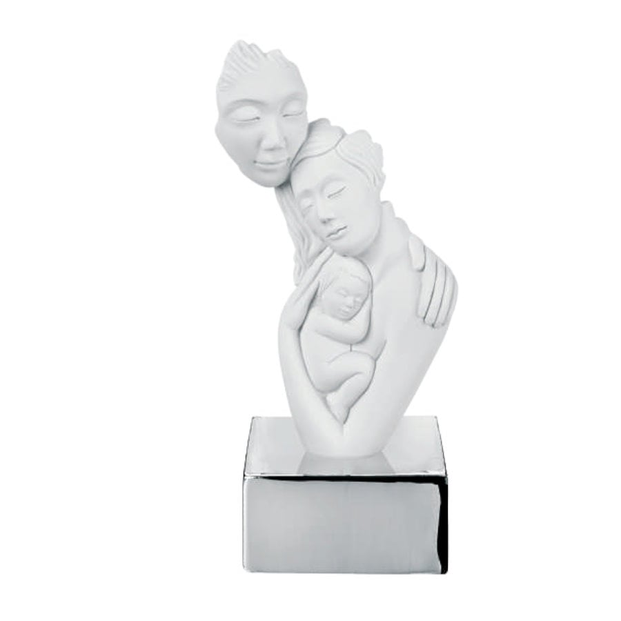 BONGELLI BOMBONIERA FACE FAMIGLIA H.20 cod. ME2075 AG