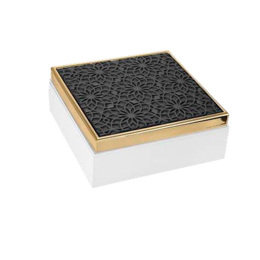 BONGELLI COFANETTO MOD.QUADRATI 17X17 cod. ME2352 NE OR