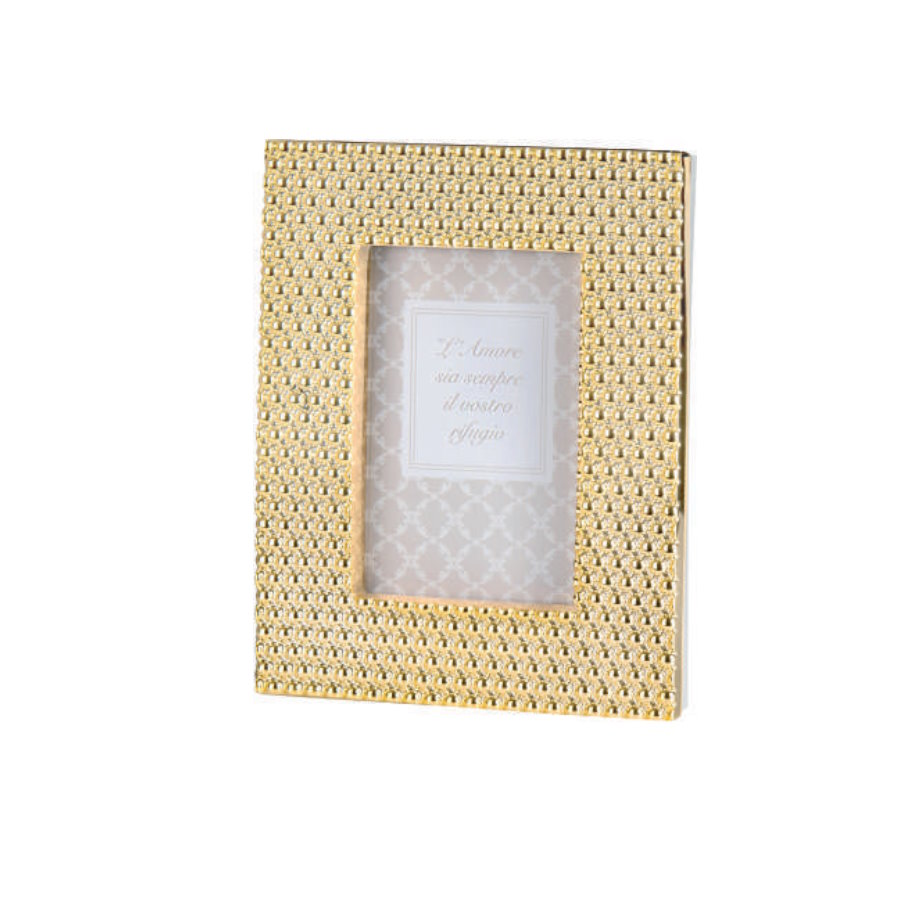 BONGELLI CORNICE PALLINI 6X9 ORO cod. ME1527 ORO