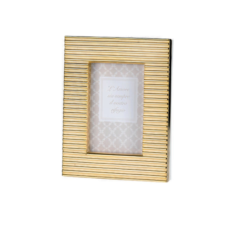 BONGELLI CORNICE RIGHE 6X9 ORO cod. ME1526 ORO