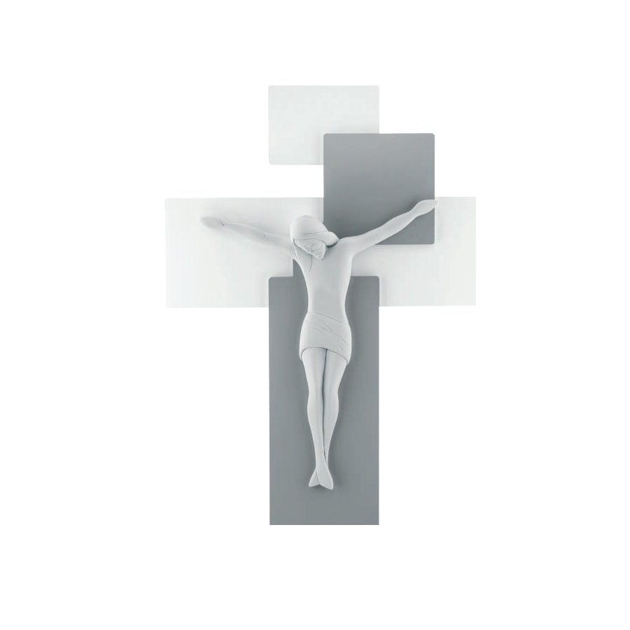 BONGELLI CRISTO BIANCO GRANDE 42X30 cod. ME1210 3GB