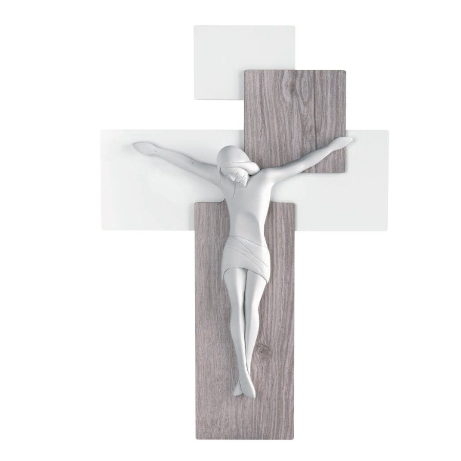 BONGELLI CRISTO BIANCO GRANDE 60X40 cod. ME1210 4ROB
