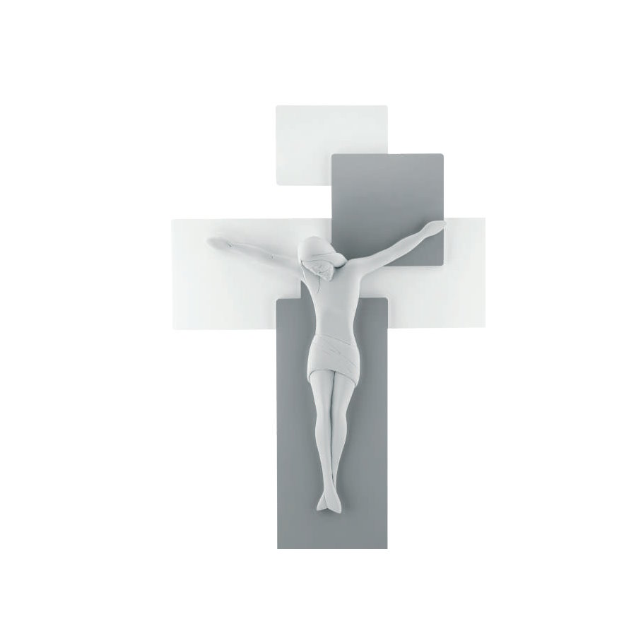 BONGELLI CRISTO BIANCO MEDIO 27X19 cod. ME1210 2GB