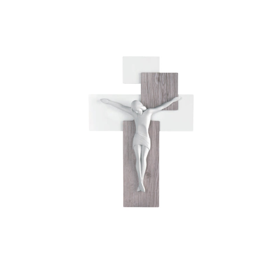 BONGELLI CRISTO BIANCO MEDIO 27X19 cod. ME1210 2ROB