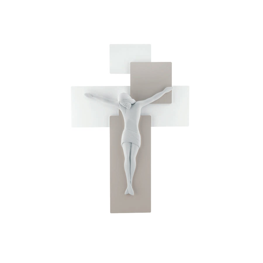 BONGELLI CRISTO BIANCO PICCOLO 17X12 cod. ME1210 1NB