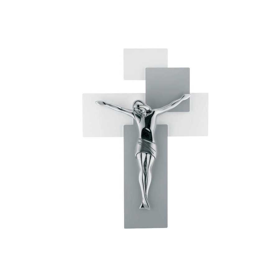 BONGELLI CRISTO PICCOLO GRIGIO 17X12 cod. ME1210 1G