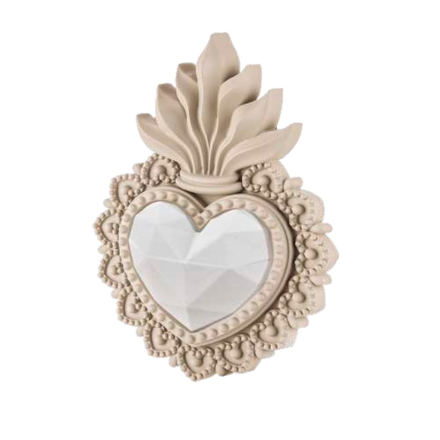 BONGELLI CUORE EX VOTO 16X12 NOCCIOLA cod. ME2366 3N