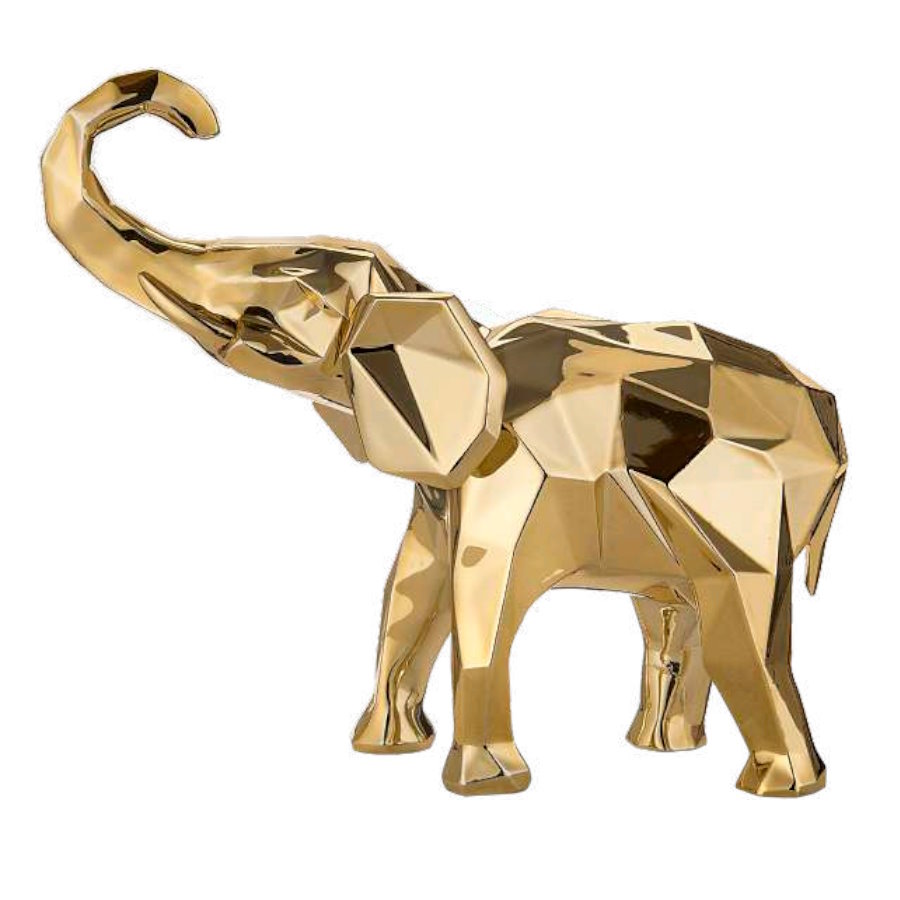 BONGELLI ELEFANTE STIL. 27X32 ORO cod. ME2343 3OR