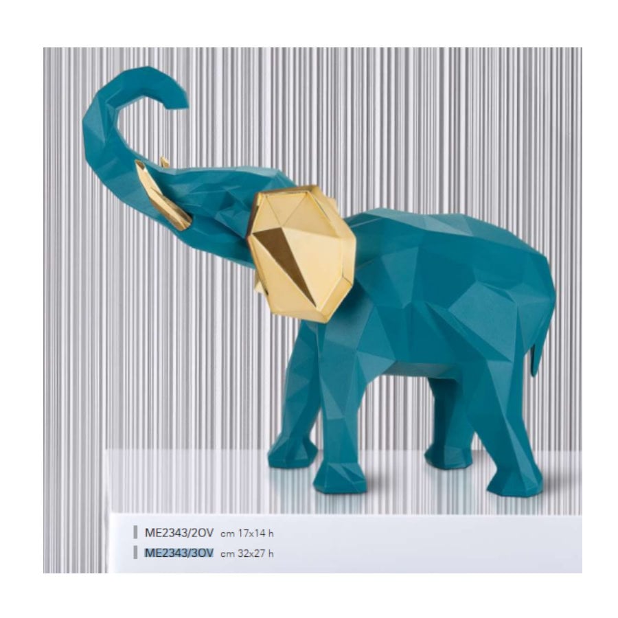 BONGELLI ELEFANTE STIL.27X32 OTTANIO VERDE cod. ME2343 3OV