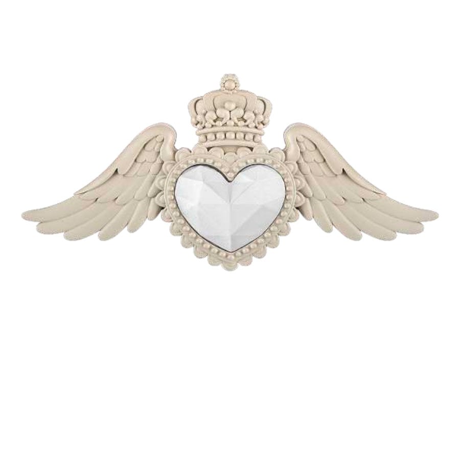 BONGELLI EX VOTO CUORE ALI 28X14 NOCCIOLA cod. ME2367 2N