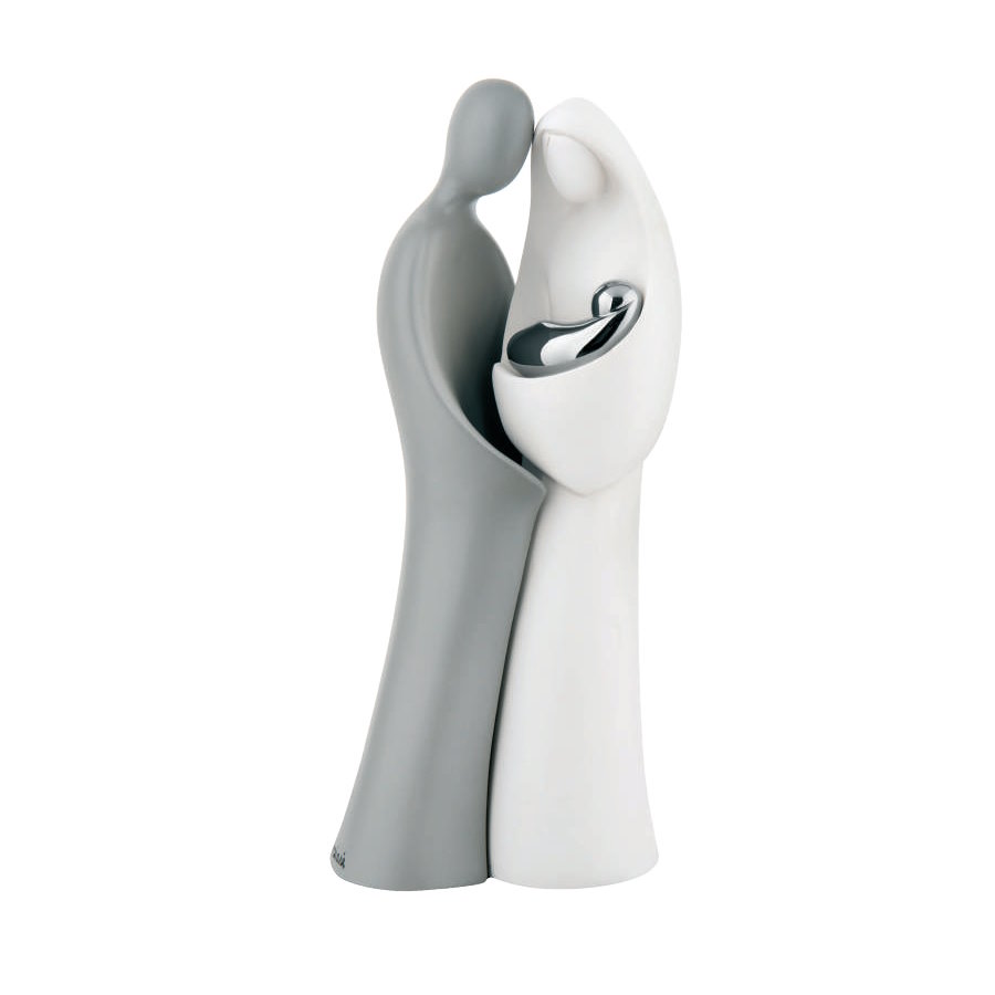 BONGELLI FAMIGLIA STILIZZATA GRIGIA H13 cod. NT81 1G