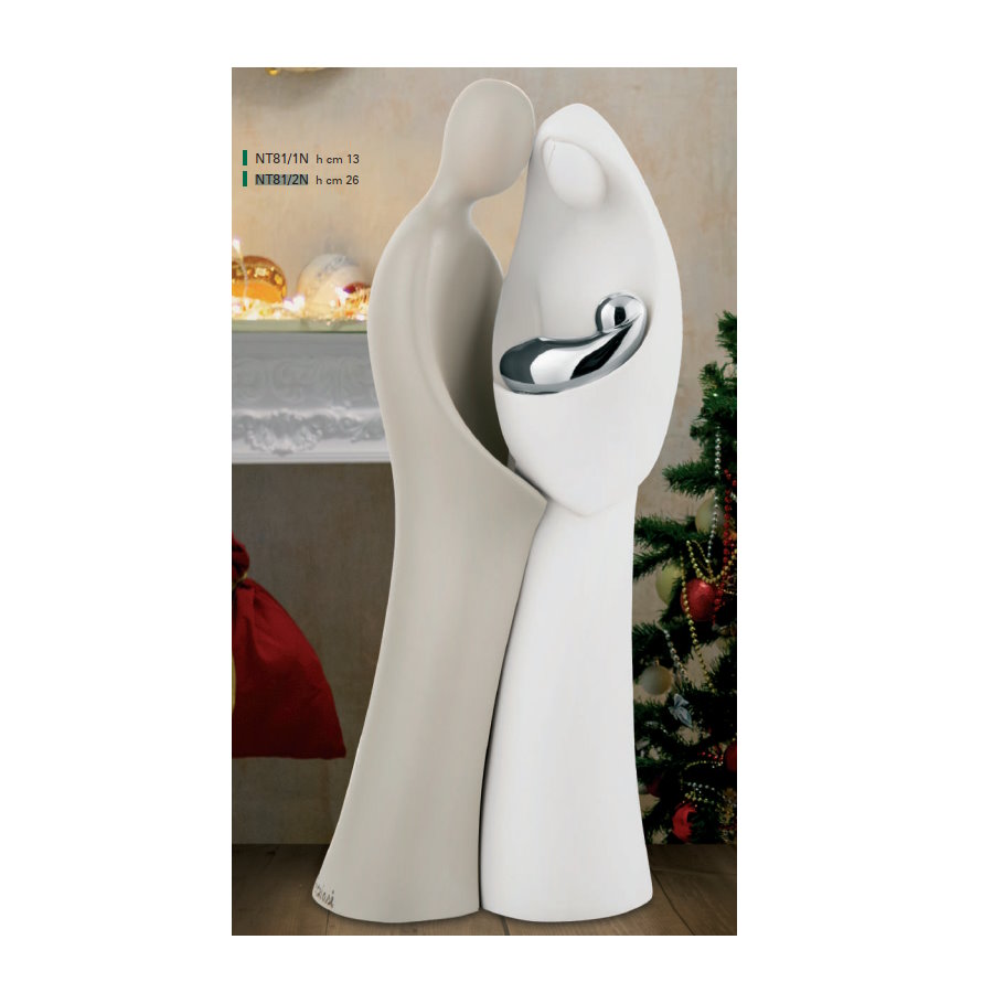 BONGELLI FAMIGLIA STILIZZATA NOCCIOLA H26 cod. NT81 2N