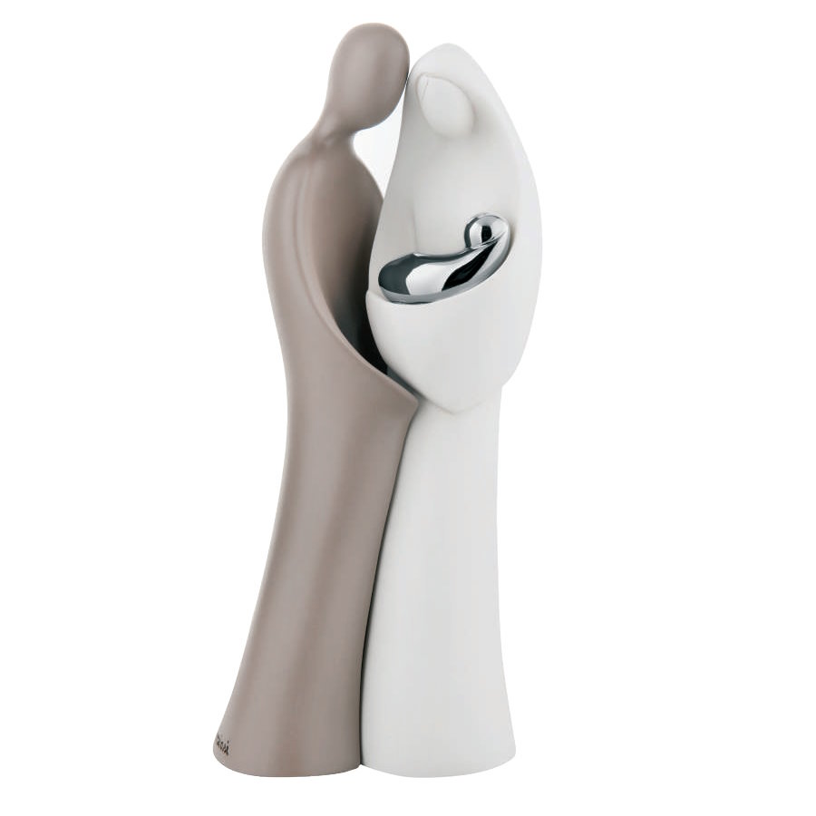 BONGELLI FAMIGLIA STILIZZATA TORTORA H26 cod. NT81 2T