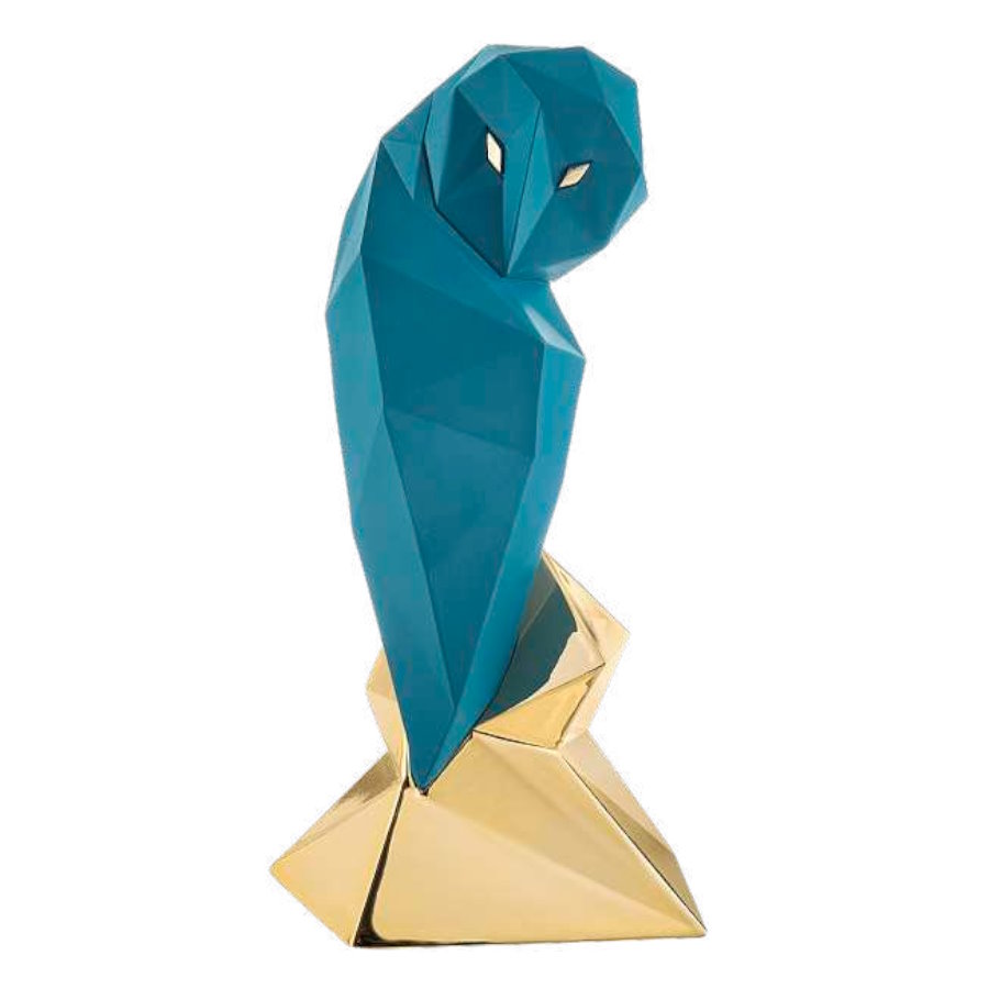 BONGELLI GUFO STIL. H.40 OTTANIO BLU cod. ME2341 3OB
