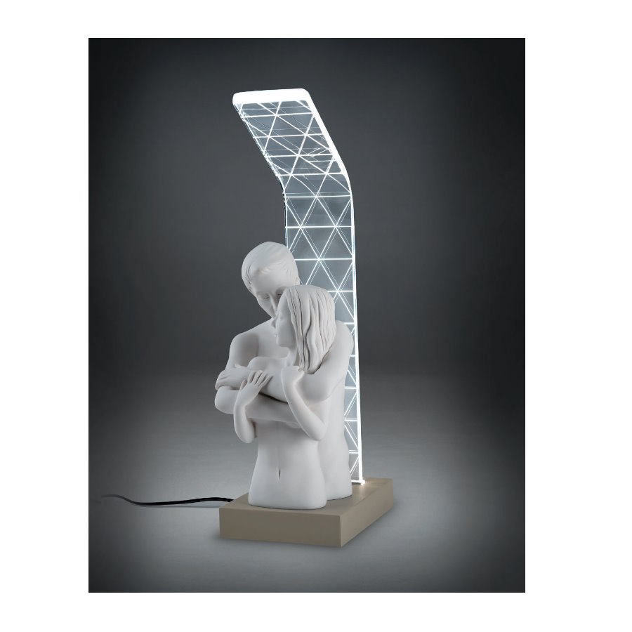 BONGELLI LAMPADA LED COPPIA BIANCA H.40 cod. ME1923 Z
