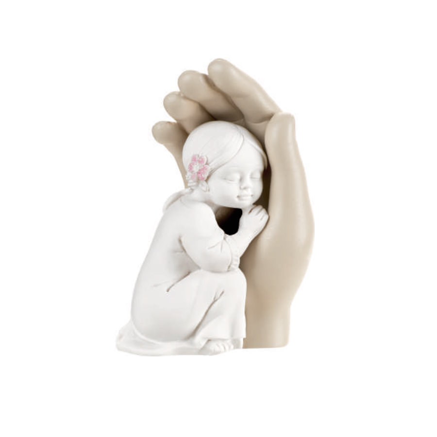 BONGELLI MANO BIMBA BIANCA NOCCIOLA H.10,5 cod. ME1692 N
