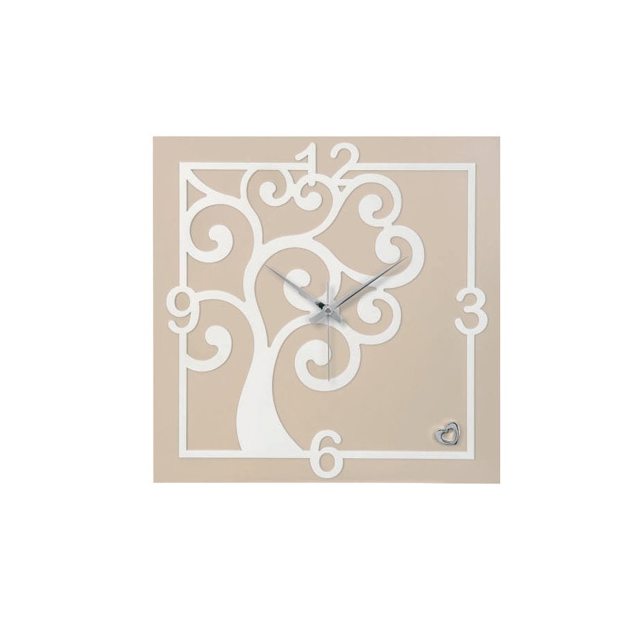 BONGELLI OROLOGIO ALBERO VITA 40x40 NOCCIOLA cod. ME1586 N