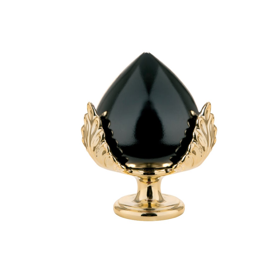 BONGELLI POMO H. 13 NERO ORO cod. ME1602 2NERO