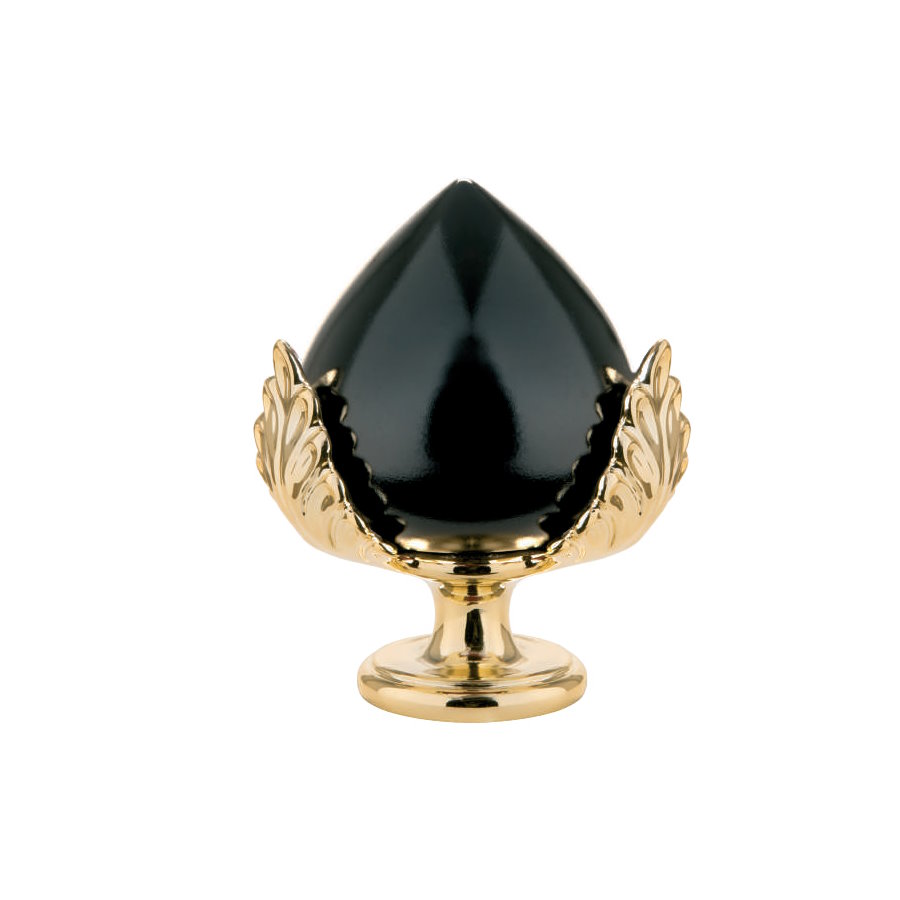 BONGELLI POMO H. 17 NERO ORO cod. ME1602 3NERO
