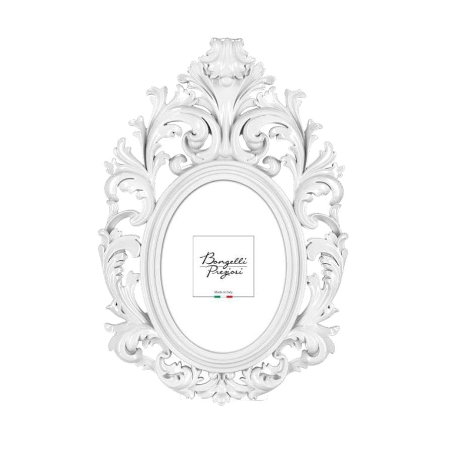 BONGELLI PORTA FOTO BAROCCO OVALE INT. 15X20 cod. ME2354 BI