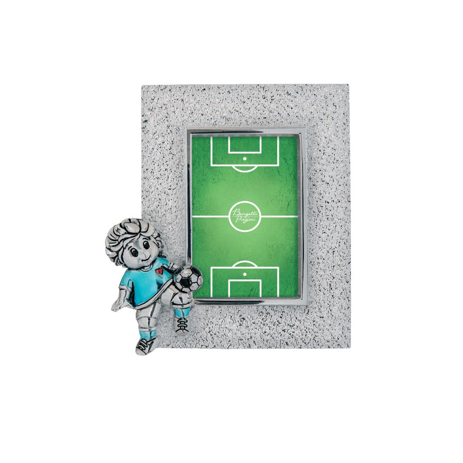 BONGELLI PORTA FOTO CALCIATORE 6x9 ARGENTO cod. ME1614 1AG