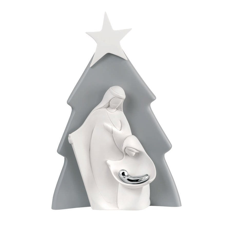 BONGELLI PRESEPE ALBERO GRIGIO H15 cod. NT90 1G
