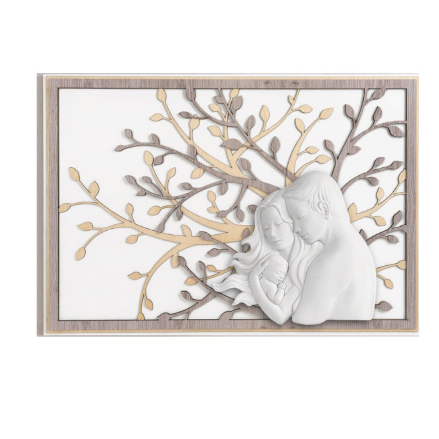 BONGELLI QUADRO ALBERO FAMIGLIA CLASS ROVERE 70X48 cod. ME1945 1RO