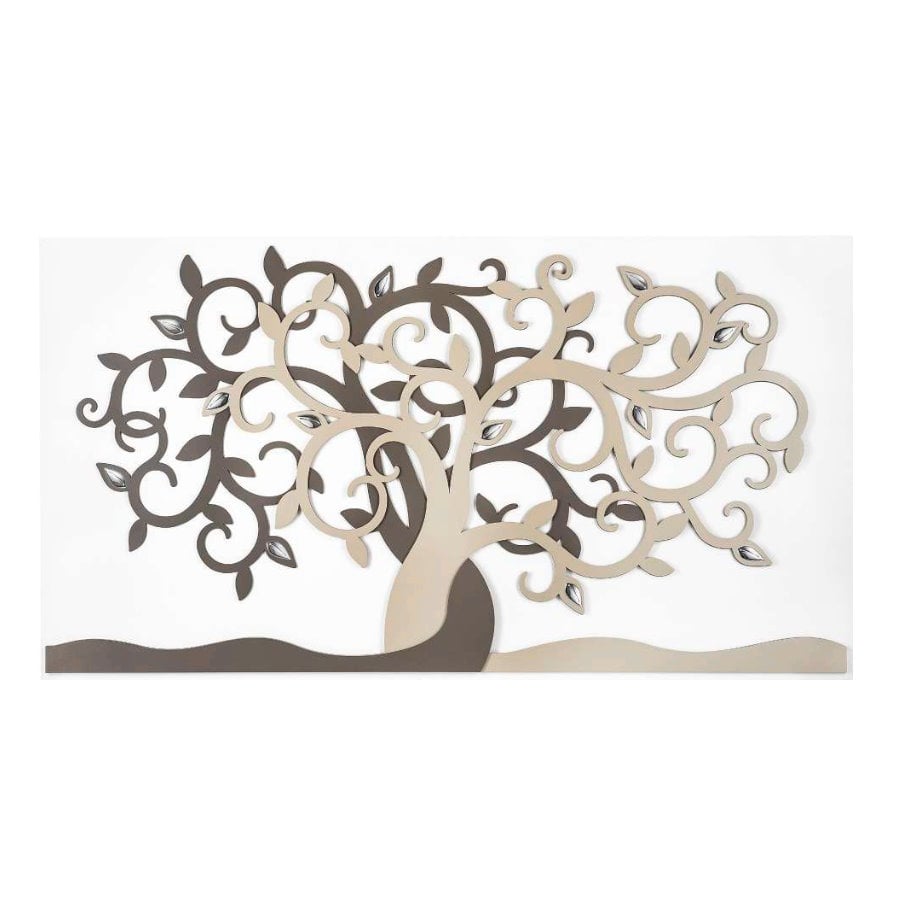 BONGELLI QUADRO ALBERO VITA 110X60 NOCCIOLA cod. ME2459 3N