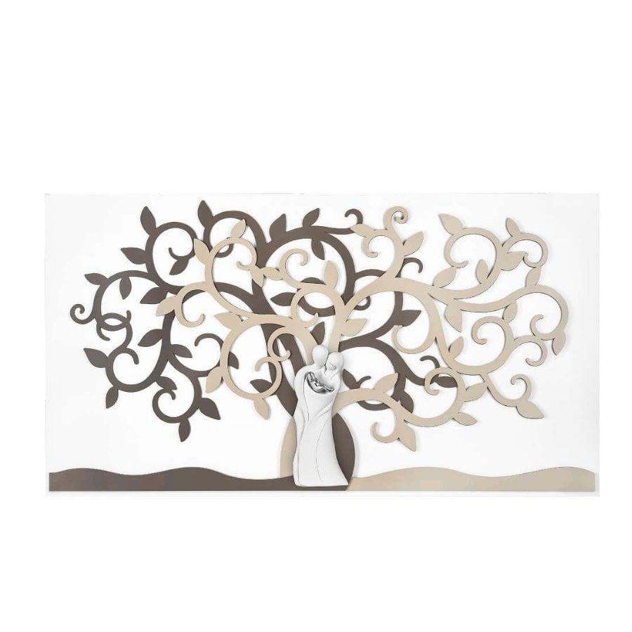 BONGELLI QUADRO ALBERO VITA 110X60 NOCCIOLA cod. ME2460 3N