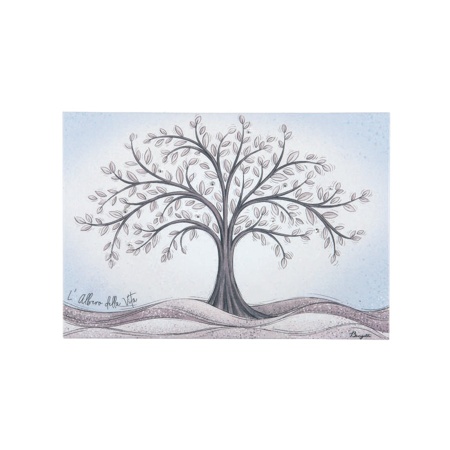 BONGELLI QUADRO ALBERO VITA 17,5x12,5 CIPRIA cod. ME2099 1CP