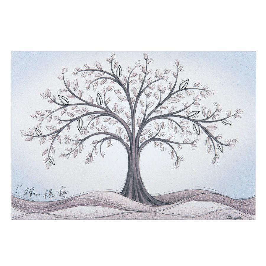 BONGELLI QUADRO ALBERO VITA 50x35 CIPRIA cod. ME2099 3CP