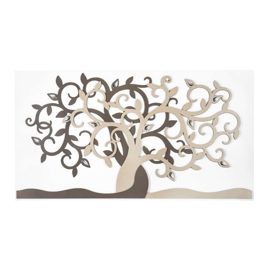 BONGELLI QUADRO ALBERO VITA 80X43 NOCCIOLA cod. ME2459 2N