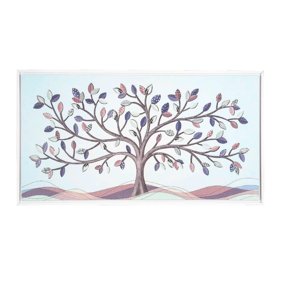 BONGELLI QUADRO ALBERO VITA STAMPA 110X60 cod. ME2461 3CO