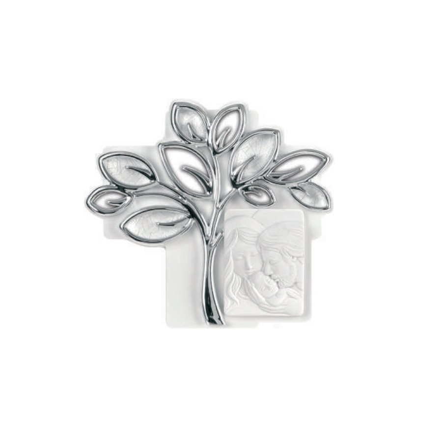 BONGELLI SACRO FAMIGLIA ALBERO ARGENTO 16x15 cod. ME1739 AR