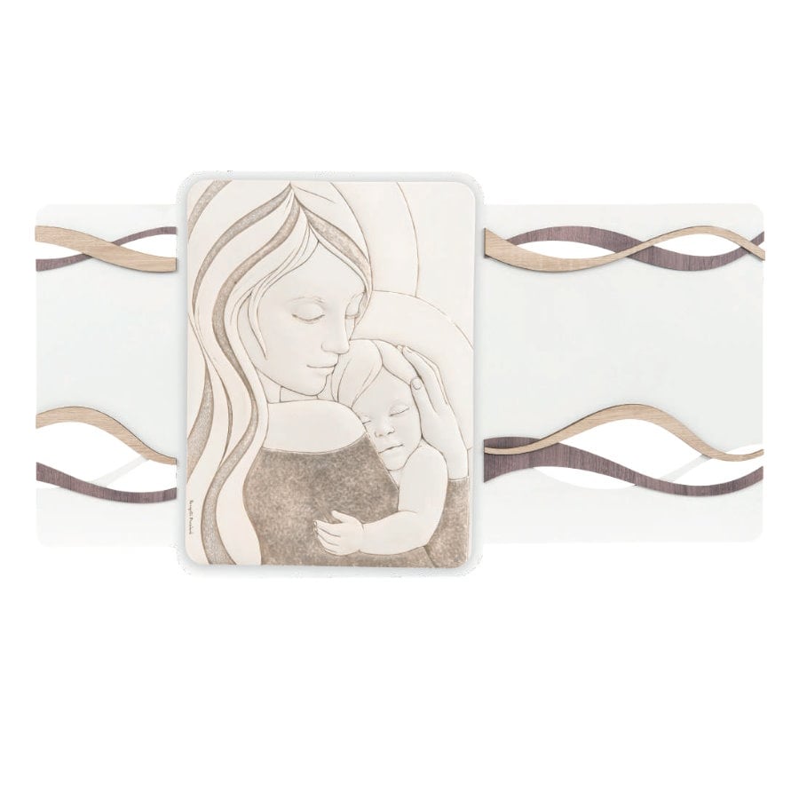 BONGELLI SACRO FASCE MADONNA FASCE ROVERE 70X34 cod. ME1621 1RO