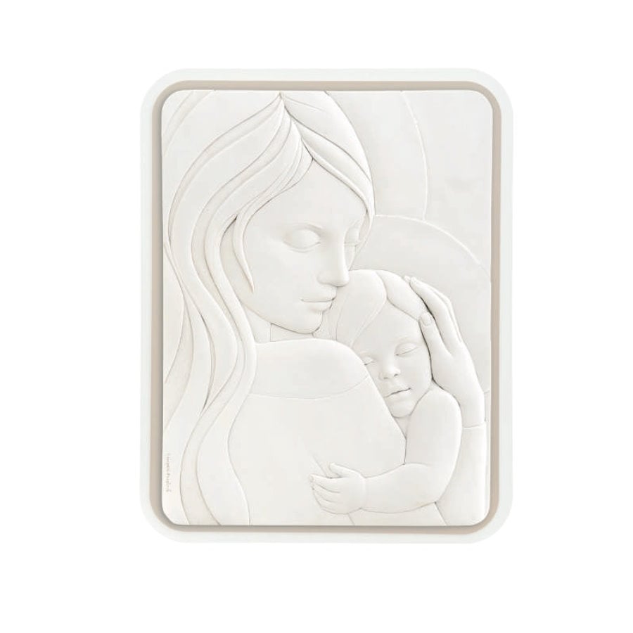 BONGELLI SACRO MADONNA RETT. NOCCIOLA 45X58 cod. ME1631 2N