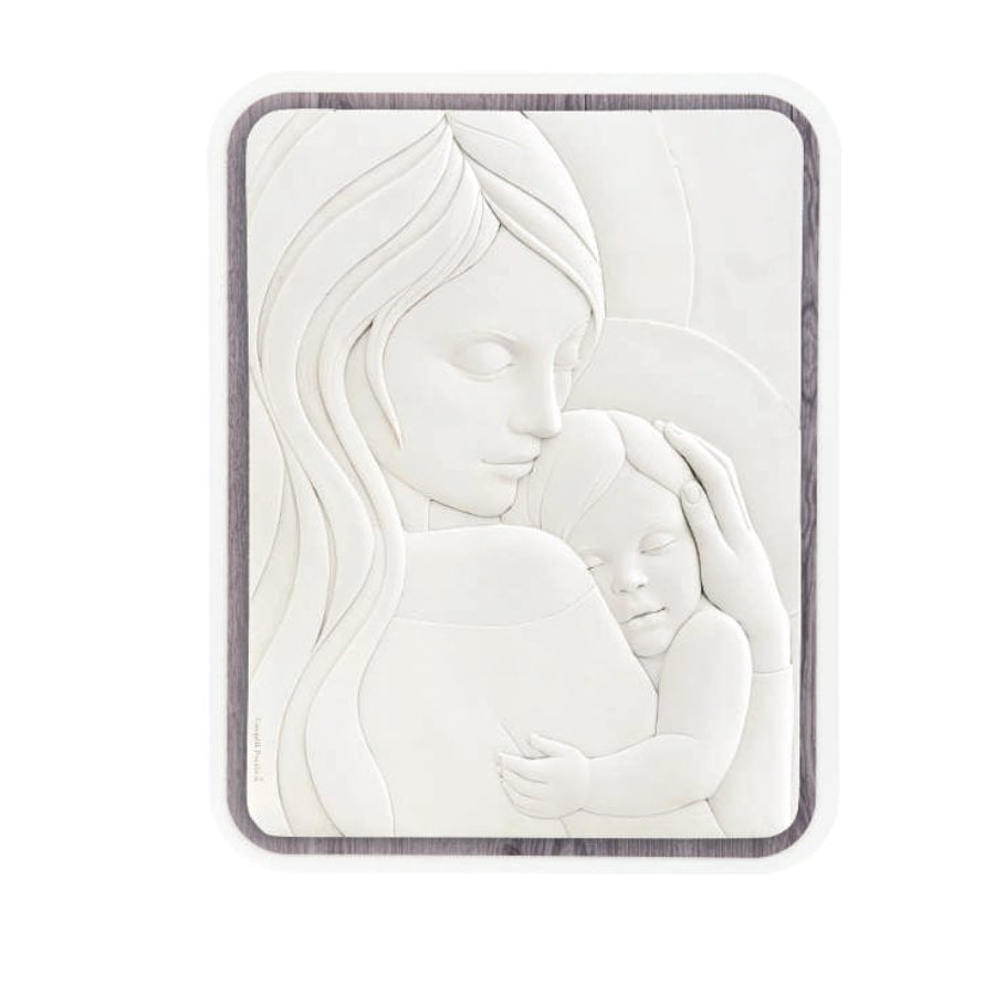 BONGELLI SACRO MADONNA RETT. ROVERE 30X38 cod. ME1631 1RO