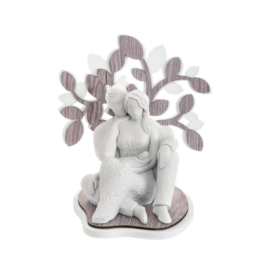 BONGELLI SCUL. SOGNO FAMIGLIA SED. ALB 20X20 cod. ME1643 2RO