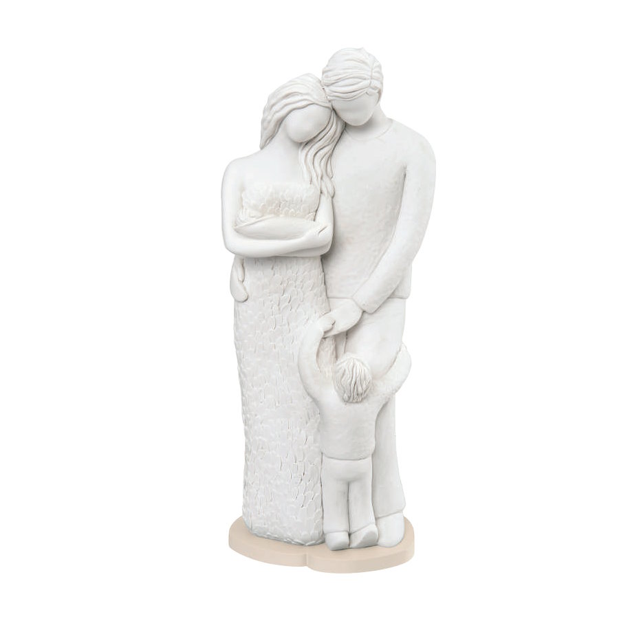 BONGELLI SCULTURA SOGNO FAMIGLIA H 28 cod. ME1644 3